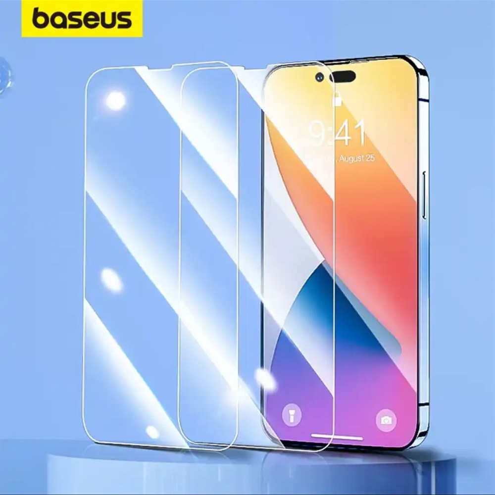 Baseus 2PCS Tempered Glass For iPhone 11 iPhone XR Screen Protector NIB